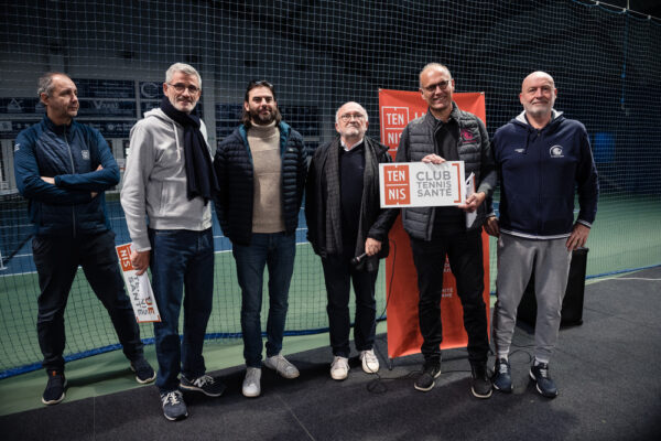 Le RC Arras a reçu le label Club Tennis Santé