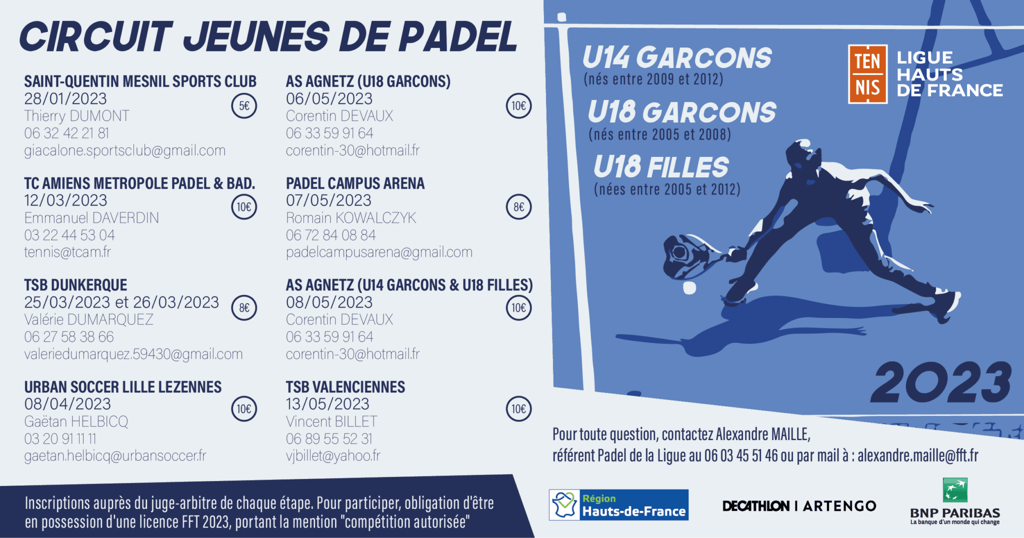 Circuit Padel Jeunes 2023